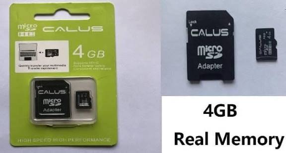 Carte memoire calus 4G 