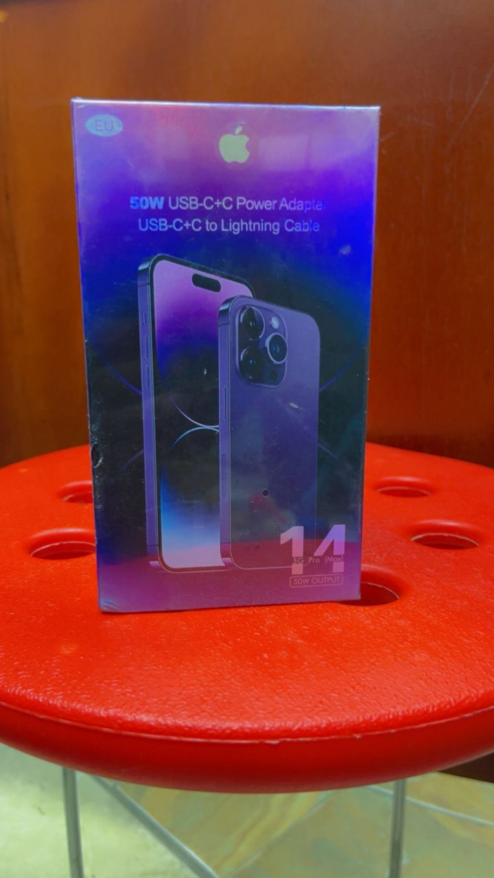 Chargeur iphone 14 pro max 5G 50w