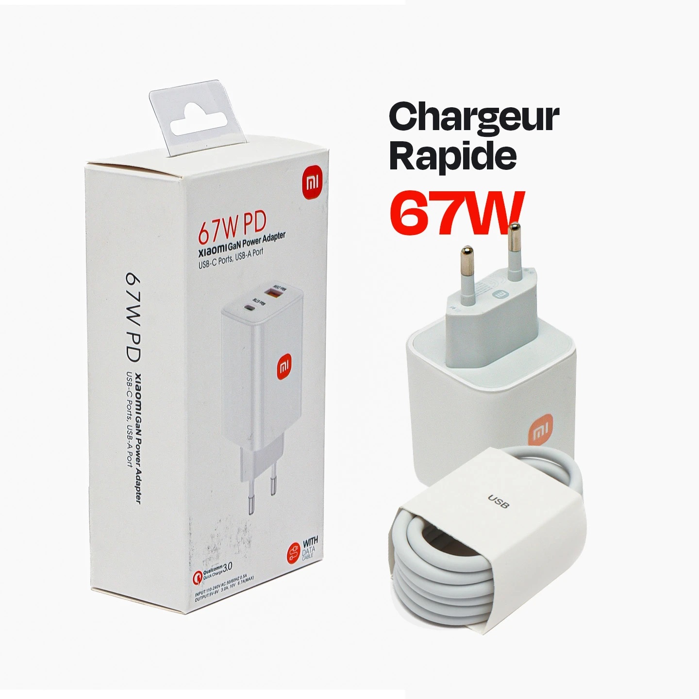 CHARGEUR XIAOMI 67W